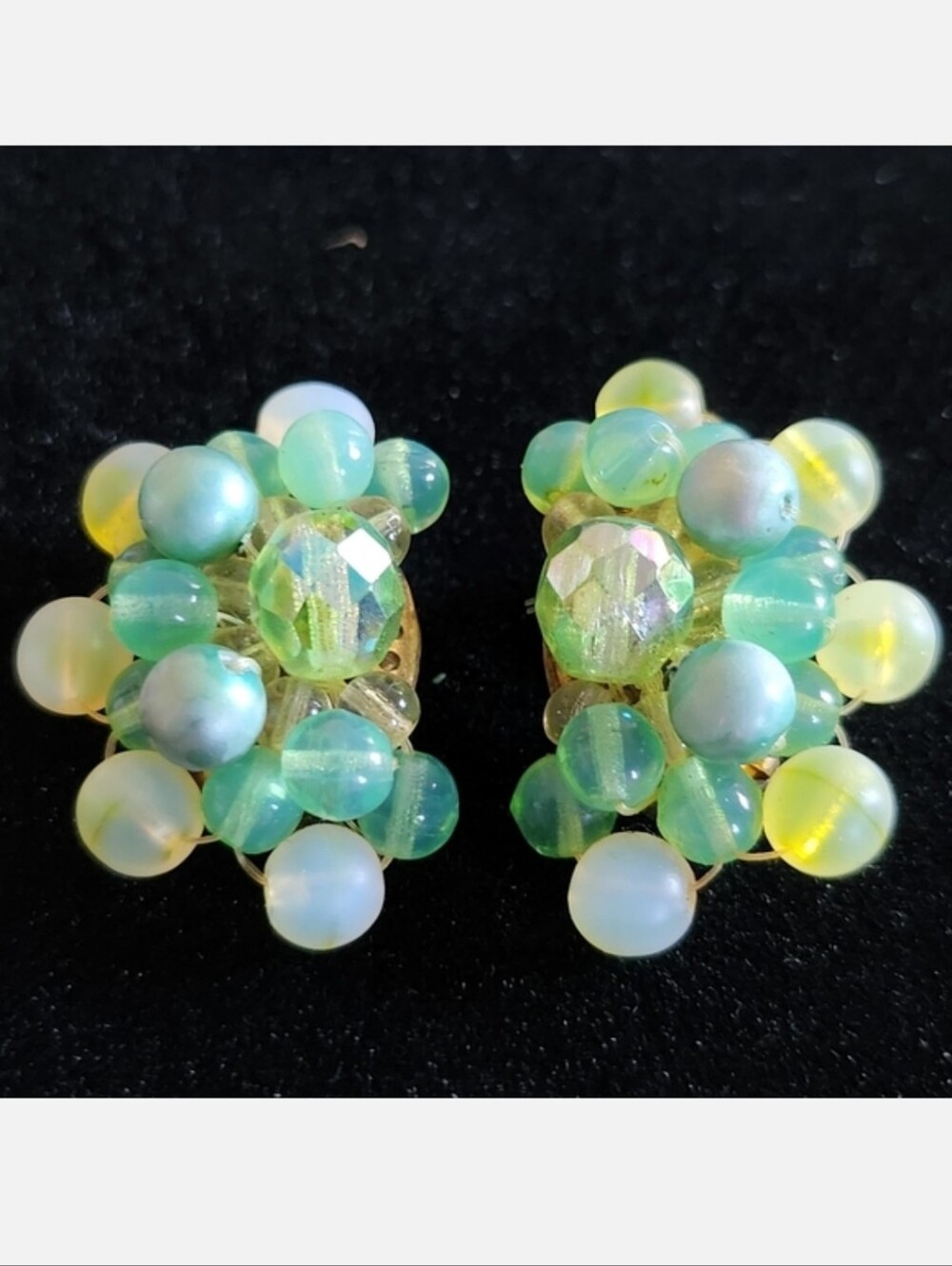 Vintage West Germany Clip on Earrings